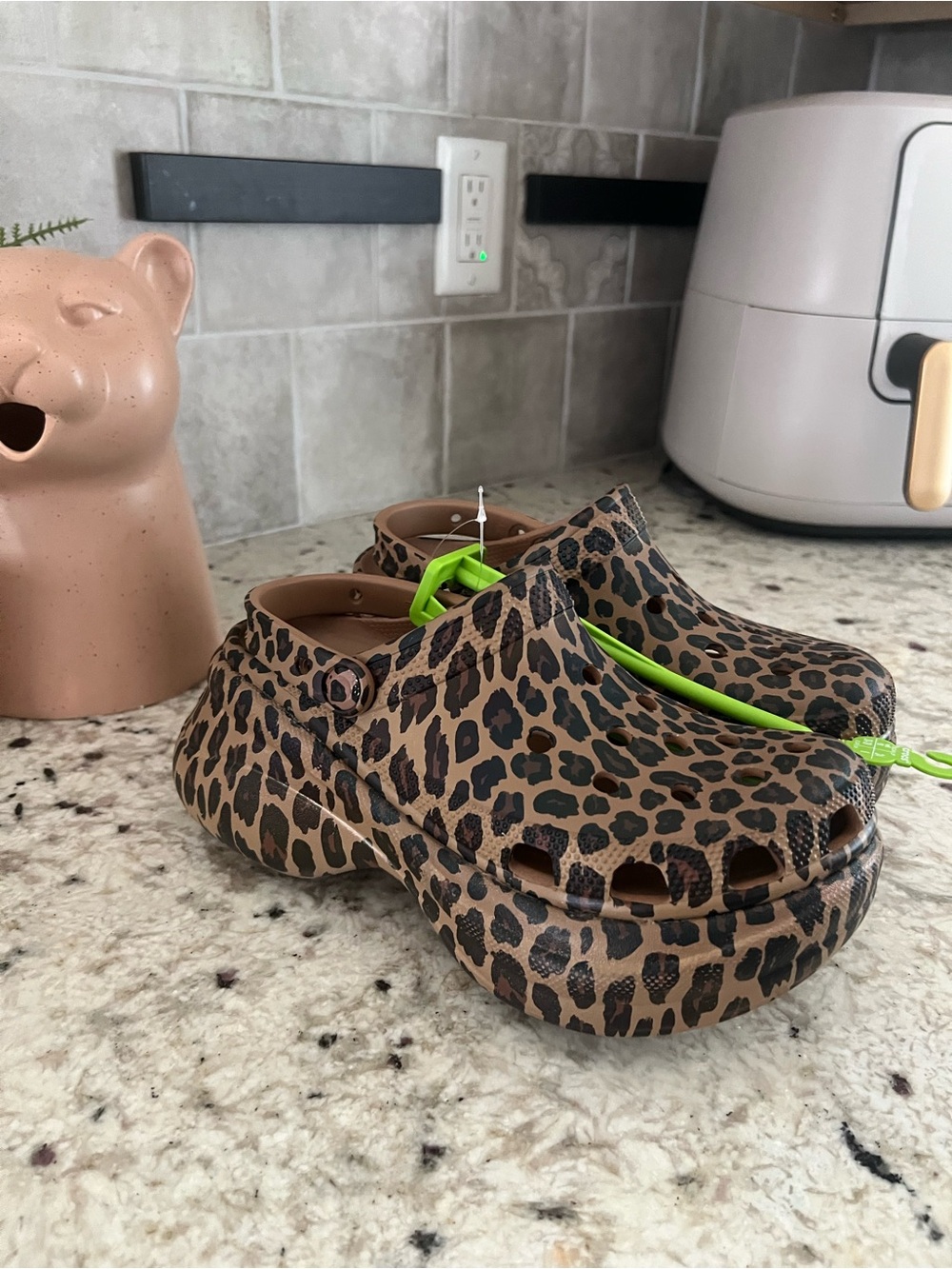 Platform leopard crocs!🐆 - Picture 8 of 9